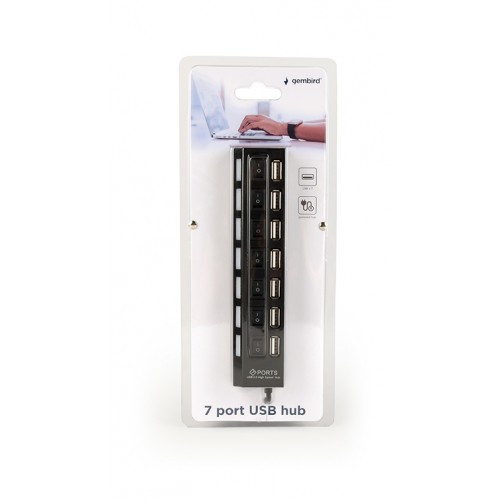 USB-хаб Gembird UHB-U2P7-03 (7xUSB port)