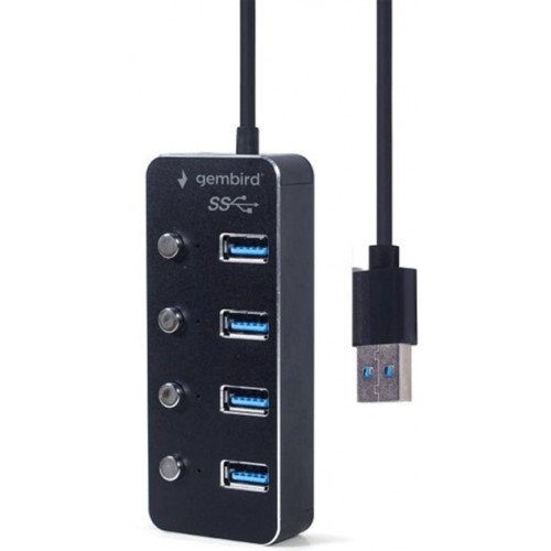 USB-хаб Gembird UHB-U3P4P-01 (4xUSB3.0 port)