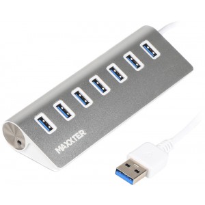 USB-хаб Maxxter HU3A-7P-01 USB3.0 (7xUSB port)