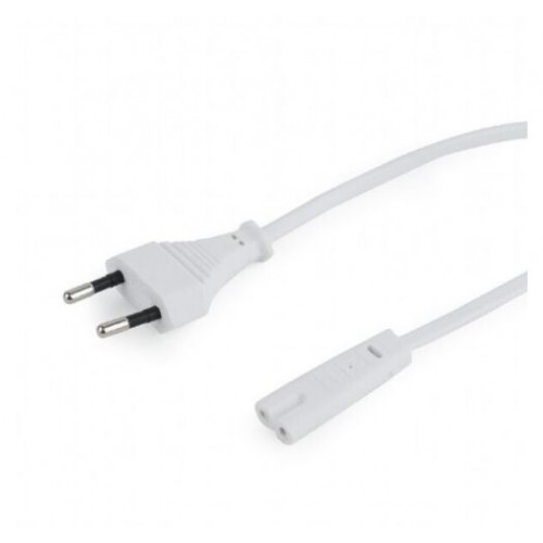 Кабель Cablexpert PC-184/2-W, CEE7/16-C7, 1.8m 2*0.5mm. (Кабель питания)