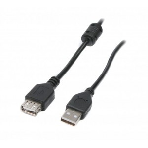 Кабель Maxxter U-AMAF-6 USB2.0 папа/мама 1.8m