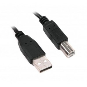 Кабель Maxxter U-AMBM-15 USB2.0 AM/BM 4.5m (на принтер) black