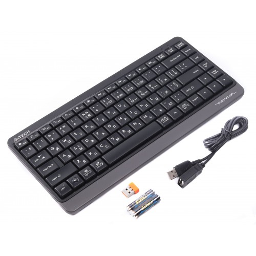 Клавиатура A4Tech FBK11 Fstyler Wireless Grey
