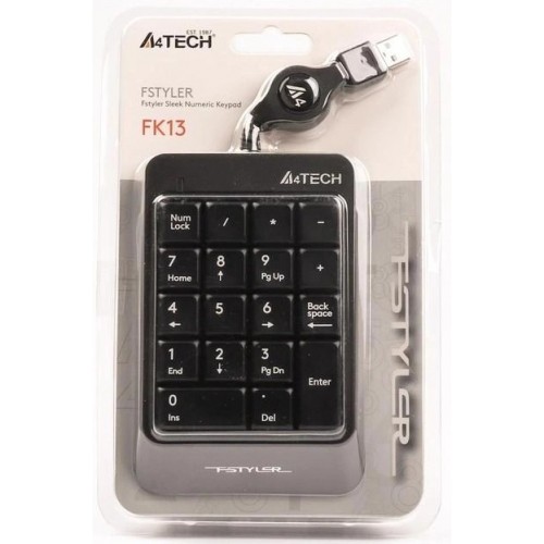 Клавиатура A4Tech FK13 Fstyler grey