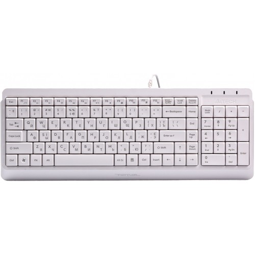 Клавиатура A4Tech FK15 Fstyler white