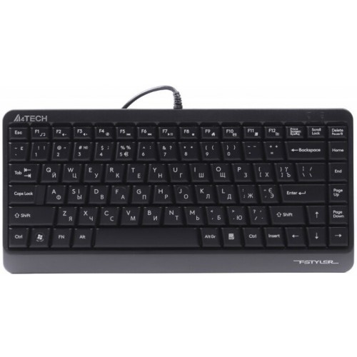 Клавиатура A4Tech FKS11 Fstyler grey