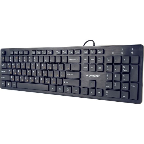 Клавиатура Gembird KB-MCH-03-UA, Slim, USB black