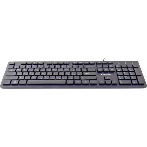 Клавиатура Gembird KB-MCH-03-UA, Slim, USB black