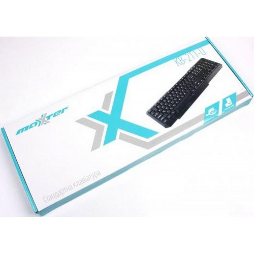 Клавиатура Maxxter KB-211-U USB black