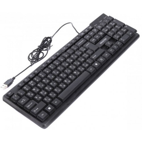 Клавіатура Maxxter KBM-U01-UA USB black