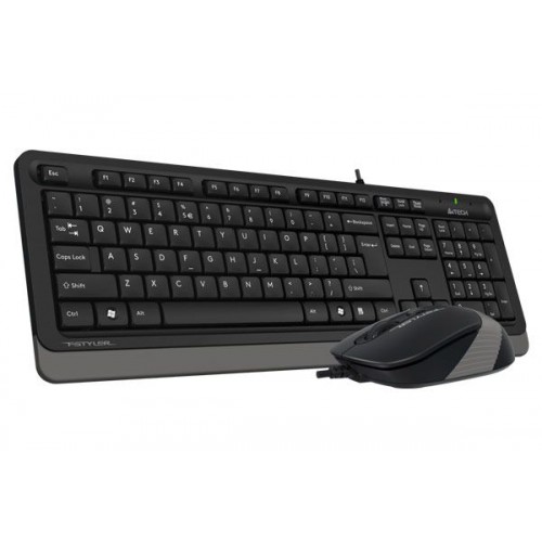 Комплект клавиатура и мышь A4Tech F1010 Fstyler grey