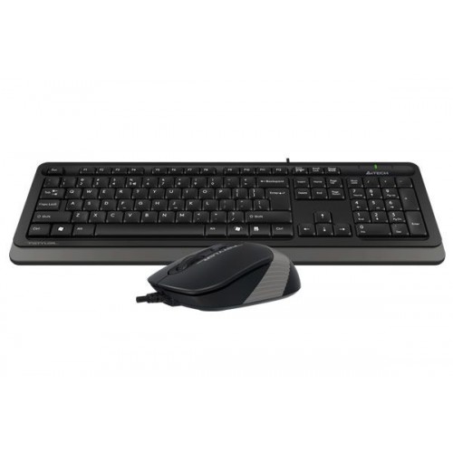 Комплект клавиатура и мышь A4Tech F1010 Fstyler grey