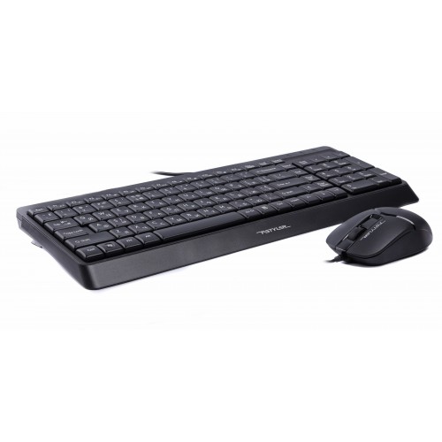 Комплект клавиатура и мышь A4Tech F1512 Fstyler black
