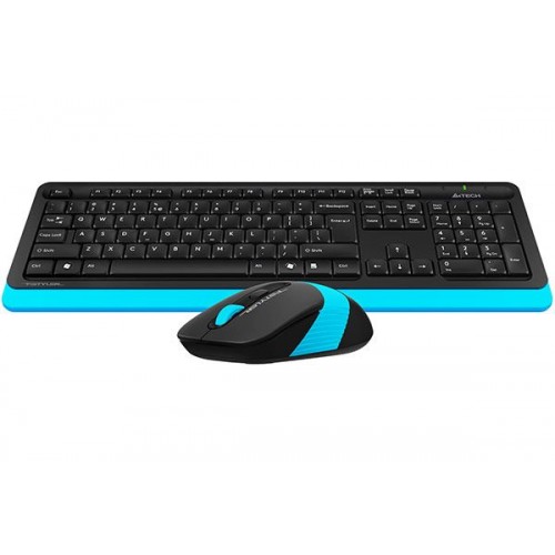 Комплект клавиатура и мышь A4Tech FG1010 Fstyler Wireless blue
