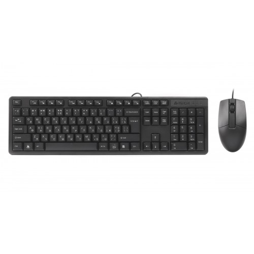 Комплект клавиатура и мышь A4Tech KK-3330S USB, black
