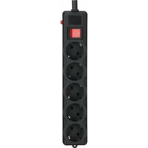 Сетевой фильтр Gembird SPG5-G-15B-PRO 4.5m black