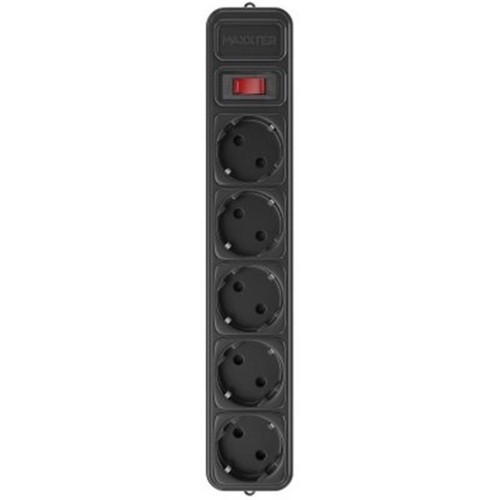 Мережевий фільтр Maxxter SPM5-G-10B 3.0m black