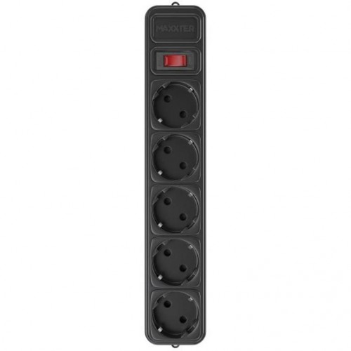 Сетевой фильтр Maxxter SPM5-G-15B 4.5m black