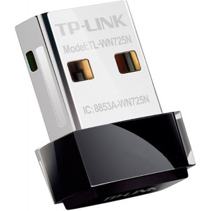 WiFi адаптер TP-LINK TL-WN725N 150Mbps, USB