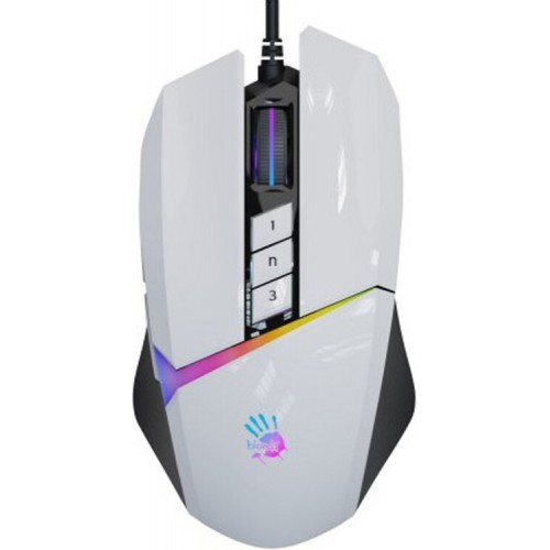 Мышь A4Tech Bloody W70 Max Activated Wireless Panda White