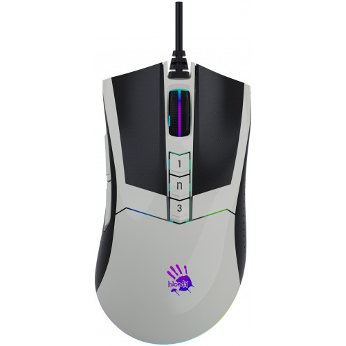 Мышь A4Tech Bloody W90 Max Activated Wireless Panda White