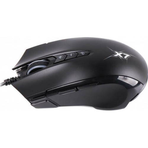 Мышь A4Tech X89 black Oscar Neon, USB