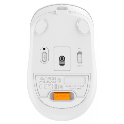 Мышь беспроводная A4Tech FB10C Fstyler Grayish White