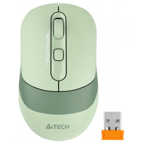 Мышь беспроводная A4Tech FB10C Fstyler Matcha Green