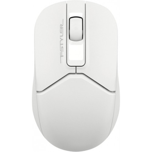 Мышь беспроводная A4Tech FB12S Fstyler White