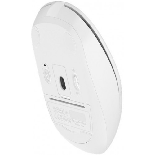Мышь беспроводная A4Tech FB12S Fstyler White