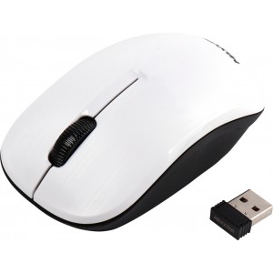 Мышь беспроводная Maxxter Mr-333-W White
