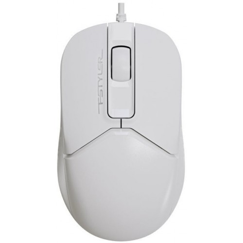 Мышь проводная A4Tech FM12S Fstyler White