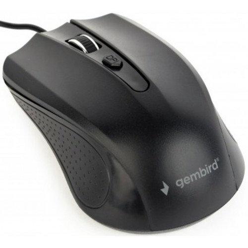 Мышь проводная Gembird MUS-4B-01, USB Black