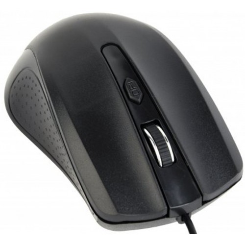 Мышь проводная Gembird MUS-4B-01, USB Black