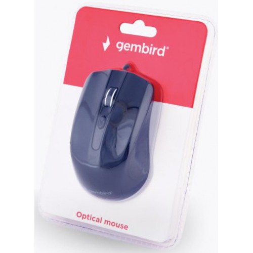 Мышь проводная Gembird MUS-4B-01, USB Black
