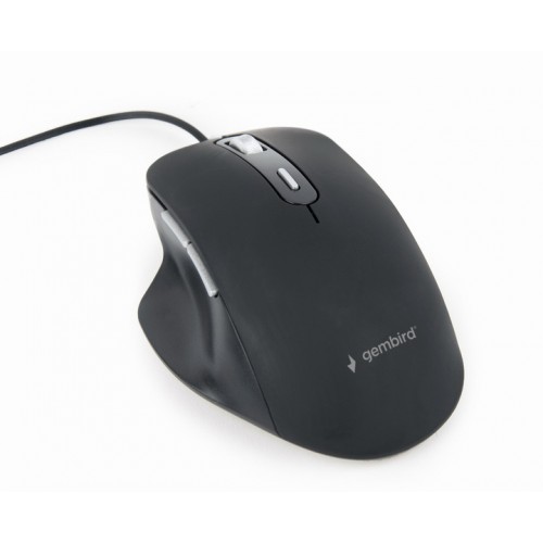 Мышь проводная Gembird MUS-6B-02, USB Black