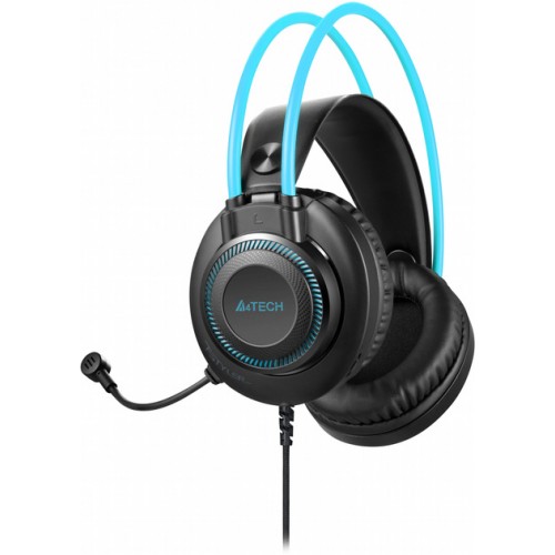 Навушники A4Tech FH200U USB Blue