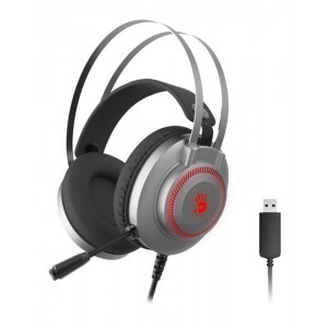 Навушники A4Tech J200S Bloody silver/grey