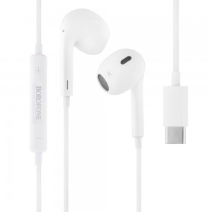 Наушники Borofone BM30 Max Type-C White