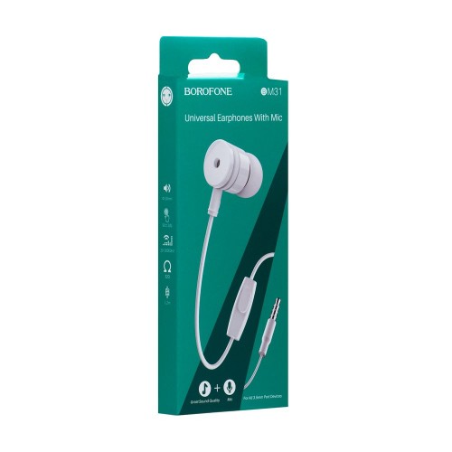Наушники Borofone BM31 White