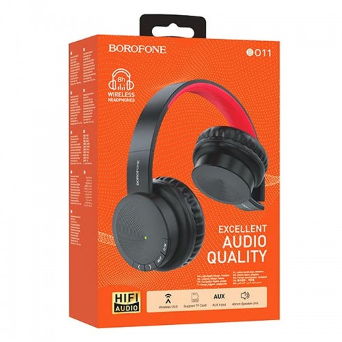 Навушники Borofone BO11 Bluetooth Black