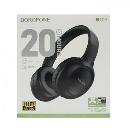 Наушники Borofone BO19 Bluetooth black