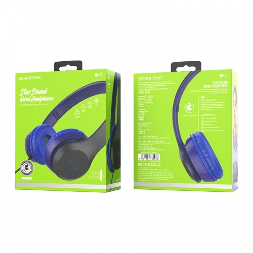 Навушники Borofone BO5 Blue