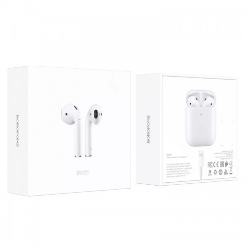 Наушники Borofone BW25 TWS white