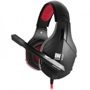 Наушники GEMIX N1 black/red Gaming