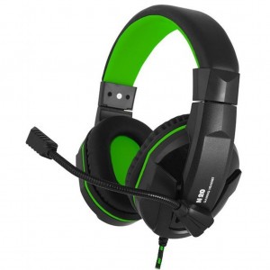 Навушники GEMIX N20 black/green Gaming