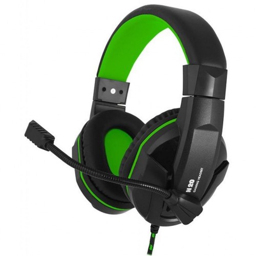 Навушники GEMIX N20 black/green Gaming