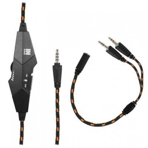 Навушники GEMIX N20 black/orange Gaming