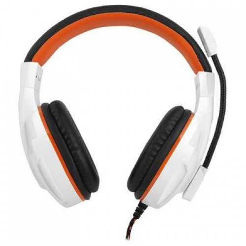 Наушники GEMIX N20 white/orange Gaming