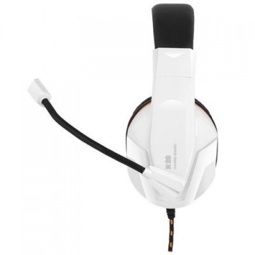 Наушники GEMIX N20 white/orange Gaming